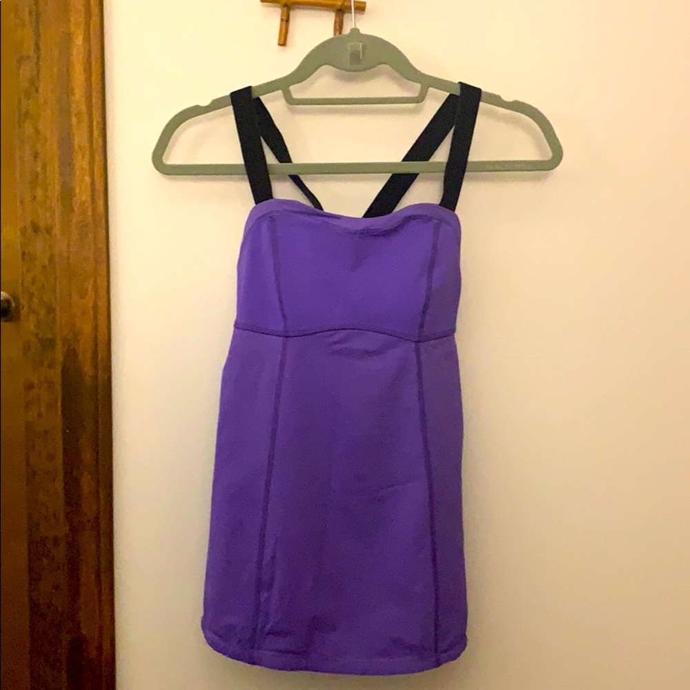 Lululemon built in sports bra tank